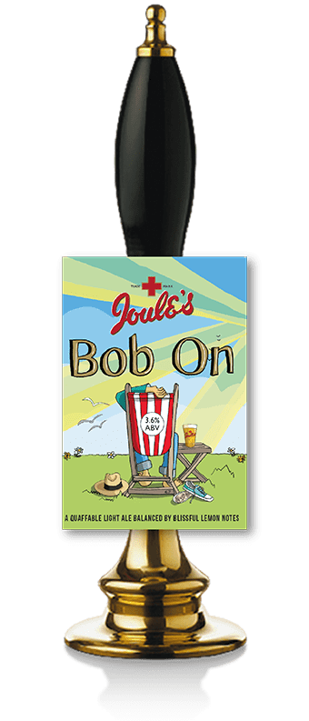 Bob On beer by Joules Brewery