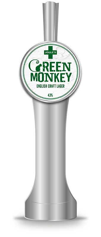 Green Monkey beer by Joules Brewery