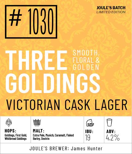 Three Goldings Pump Clip